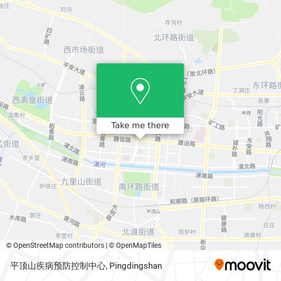 平顶山疾病预防控制中心 map