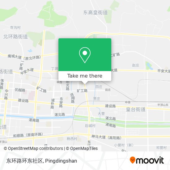 东环路环东社区 map