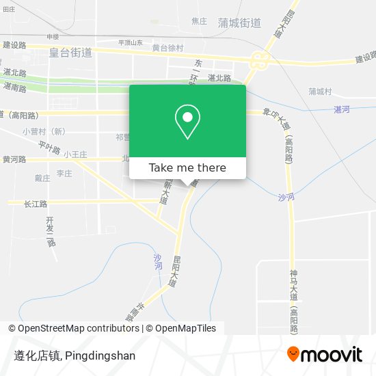 遵化店镇 map