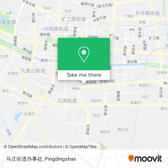 马庄街道办事处 map