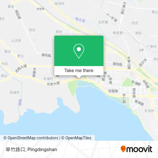 翠竹路口 map