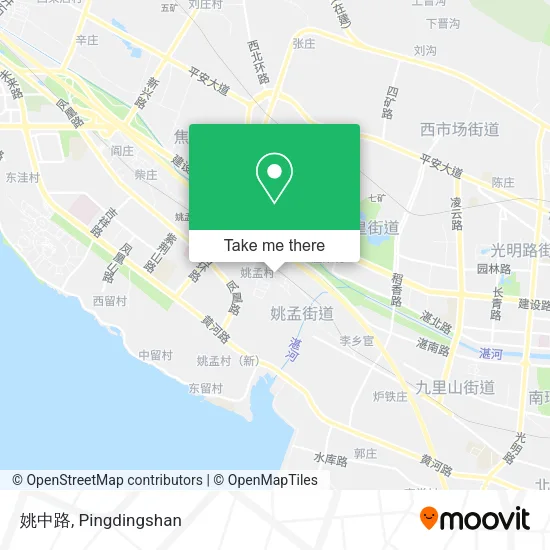 姚中路 map