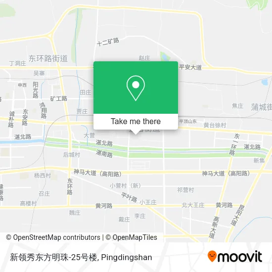 新领秀东方明珠-25号楼 map