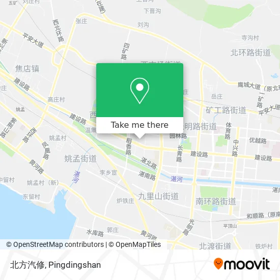 北方汽修 map