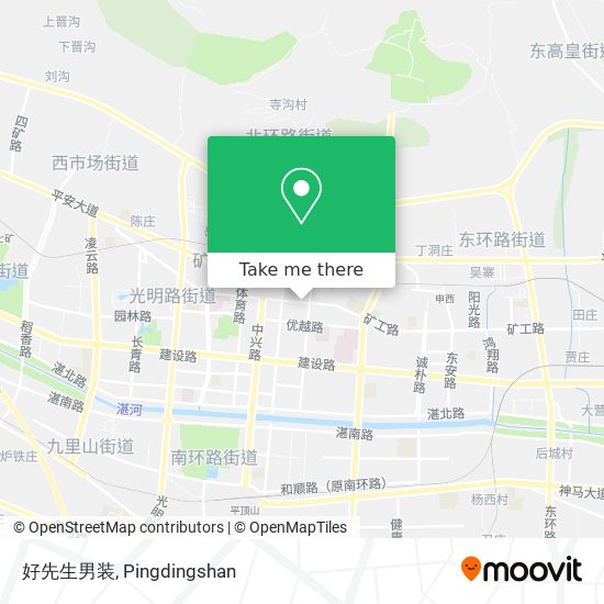 好先生男装 map