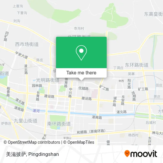 美滋披萨 map