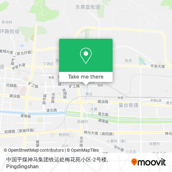 中国平煤神马集团铁运处梅花苑小区-2号楼 map