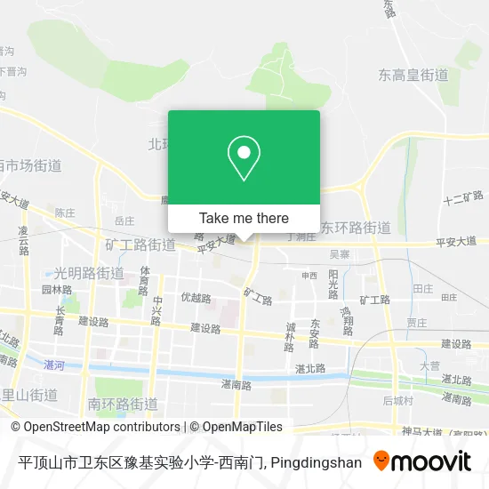 平顶山市卫东区豫基实验小学-西南门 map