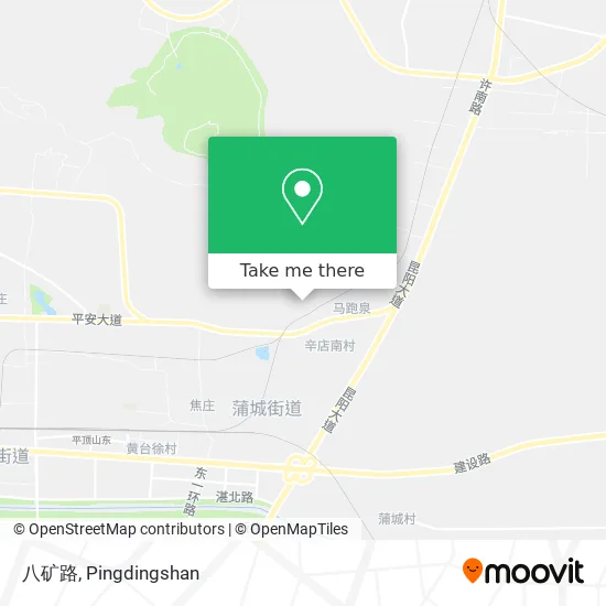 八矿路 map