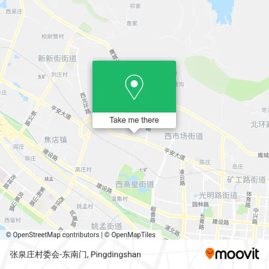 张泉庄村委会-东南门 map