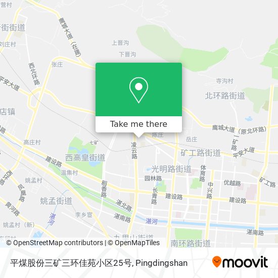 平煤股份三矿三环佳苑小区25号 map