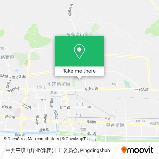 中共平顶山煤业(集团)十矿委员会 map