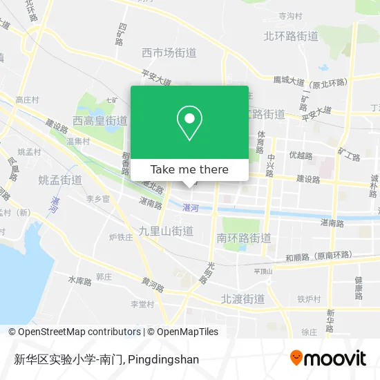 新华区实验小学-南门 map
