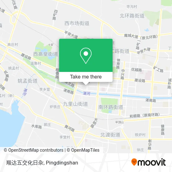 顺达五交化日杂 map