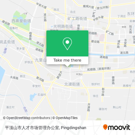 平顶山市人才市场管理办公室 map