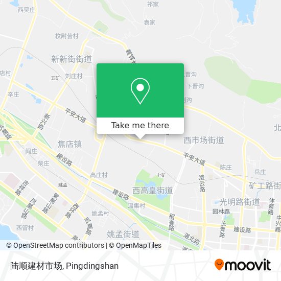 陆顺建材市场 map