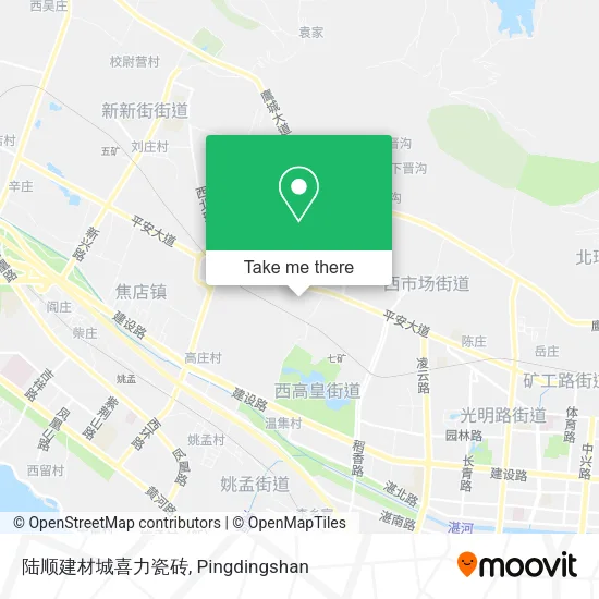 陆顺建材城喜力瓷砖 map