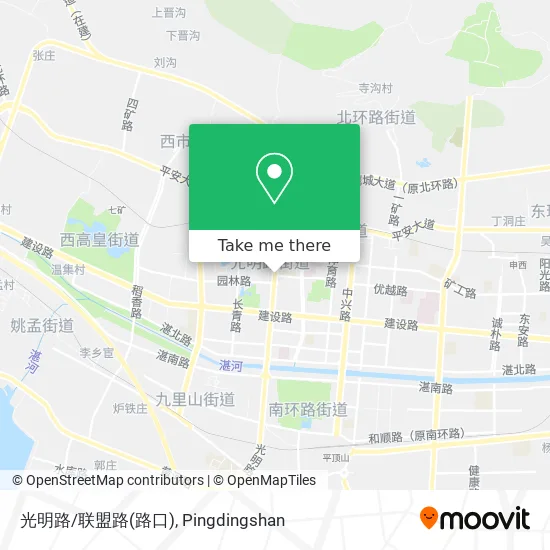 光明路/联盟路(路口) map