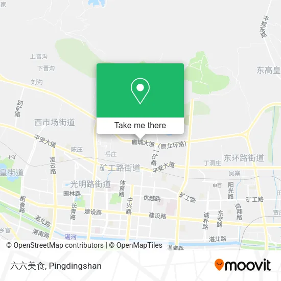 六六美食 map