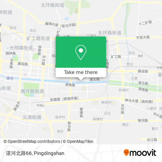 湛河北路66 map