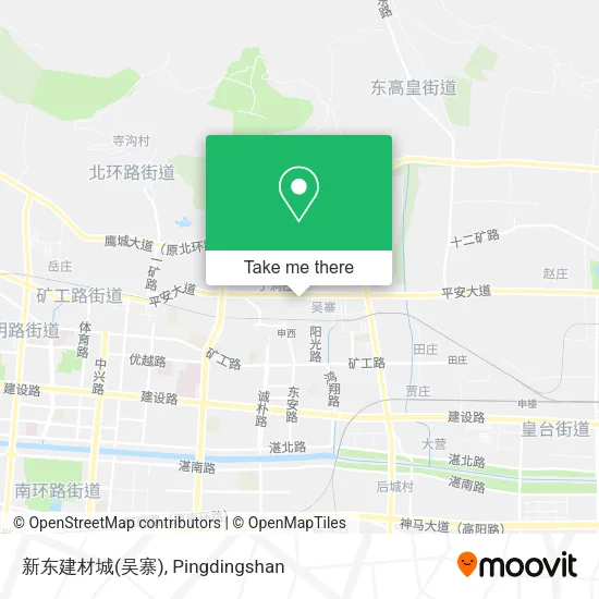 新东建材城(吴寨) map