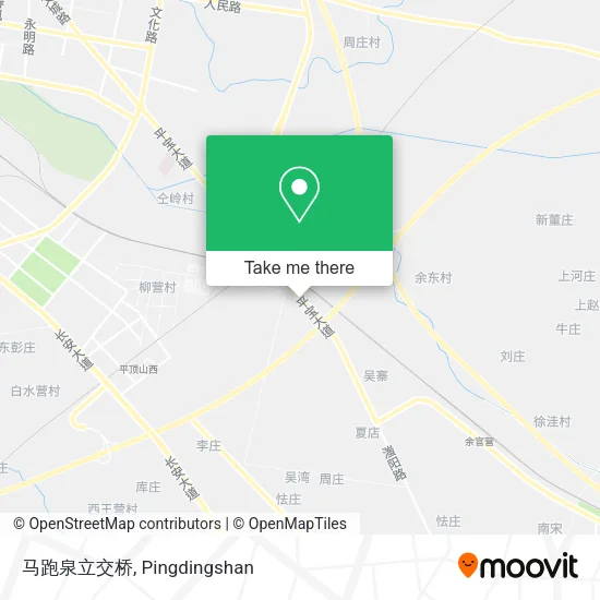 马跑泉立交桥 map