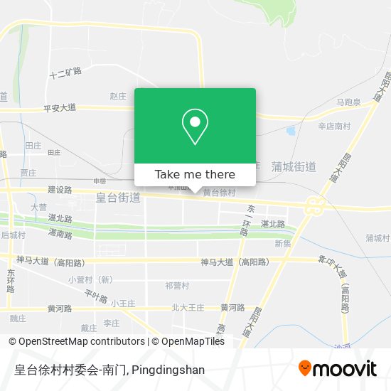 皇台徐村村委会-南门 map