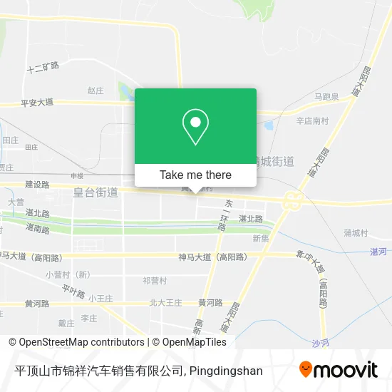 平顶山市锦祥汽车销售有限公司 map