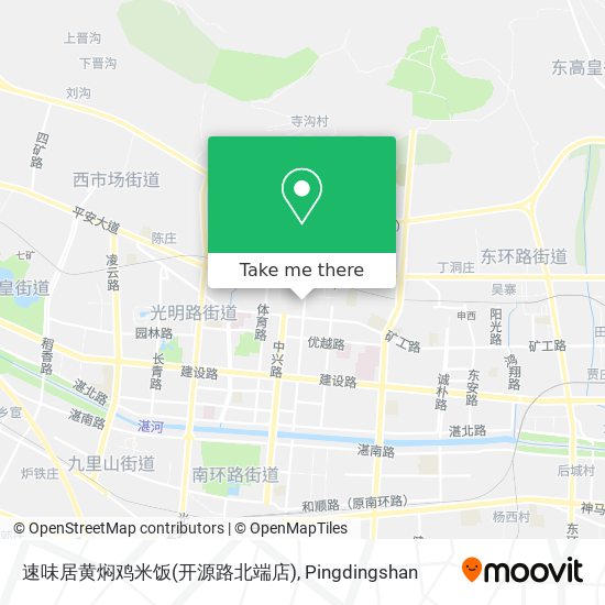 速味居黄焖鸡米饭(开源路北端店) map