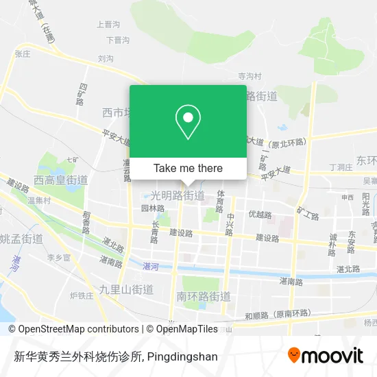 新华黄秀兰外科烧伤诊所 map