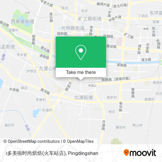 i多美啦时尚烘焙(火车站店) map