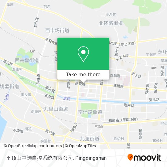 平顶山中选自控系统有限公司 map