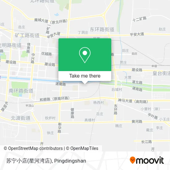 苏宁小店(星河湾店) map