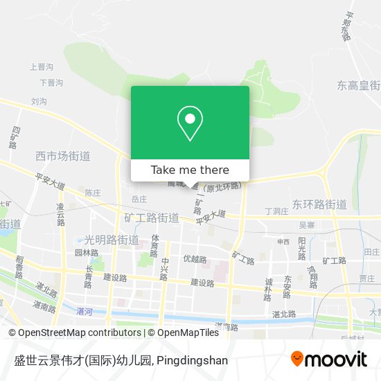 盛世云景伟才(国际)幼儿园 map