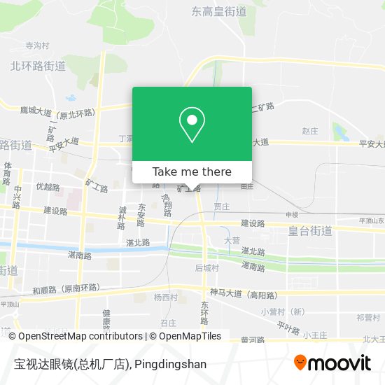 宝视达眼镜(总机厂店) map