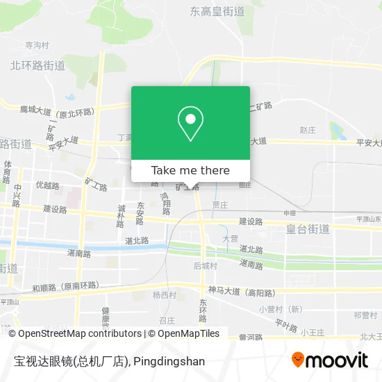 宝视达眼镜(总机厂店) map
