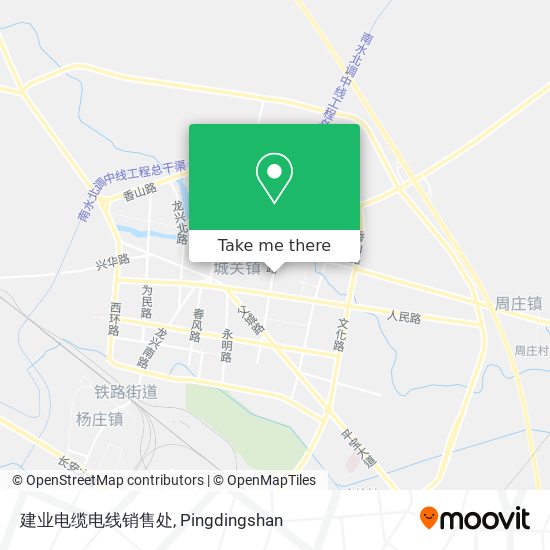 建业电缆电线销售处 map