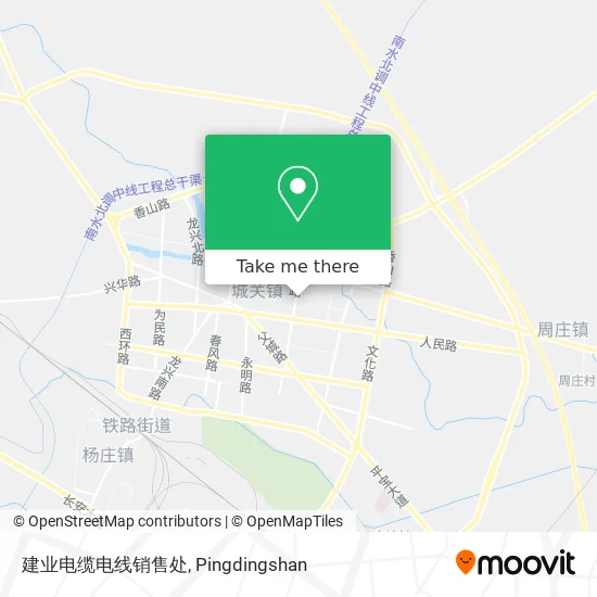 建业电缆电线销售处 map