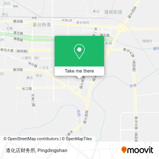 遵化店财务所 map
