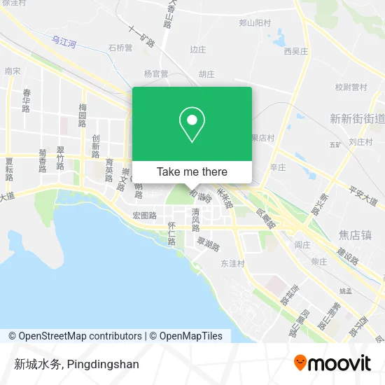 新城水务 map