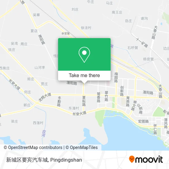 新城区要宾汽车城 map