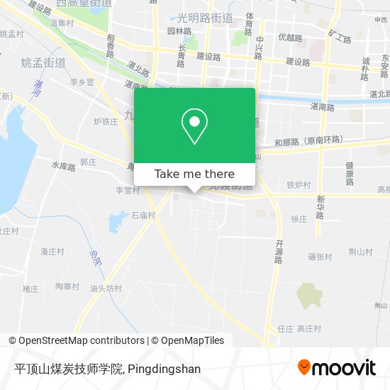 平顶山煤炭技师学院 map