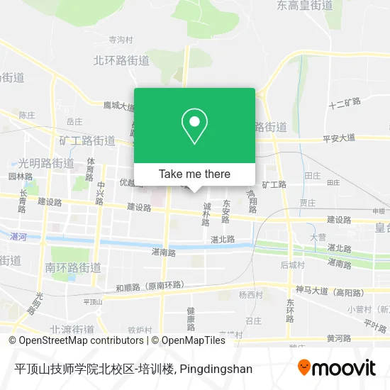 平顶山技师学院北校区-培训楼 map