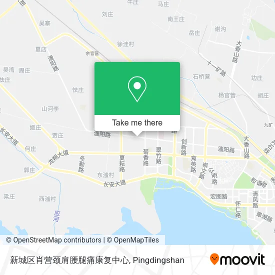 新城区肖营颈肩腰腿痛康复中心 map