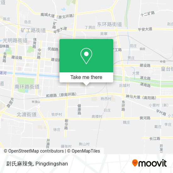 尉氏麻辣兔 map