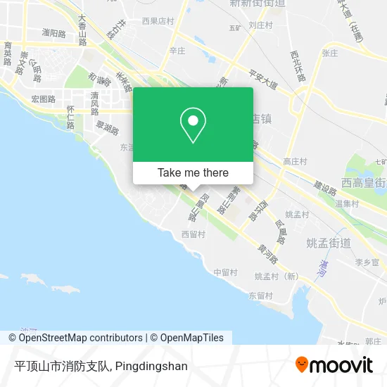 平顶山市消防支队 map