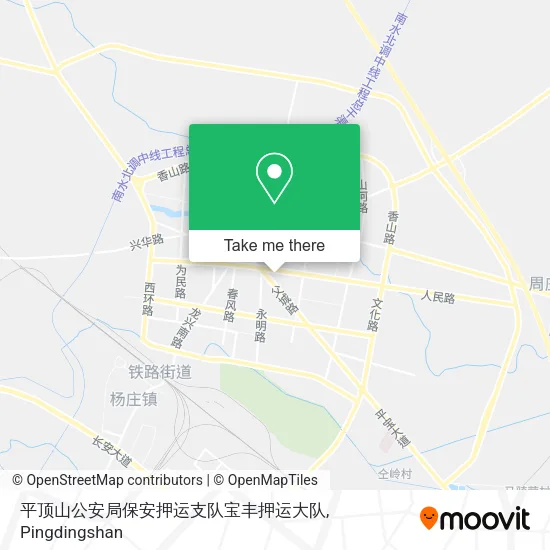 平顶山公安局保安押运支队宝丰押运大队 map