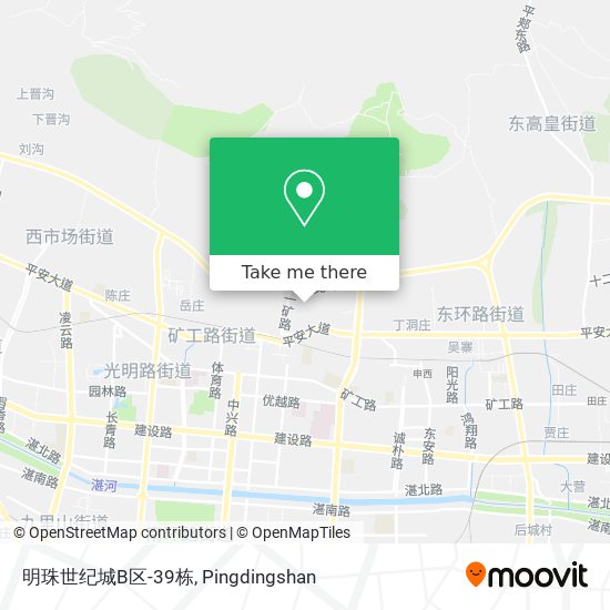 明珠世纪城B区-39栋 map