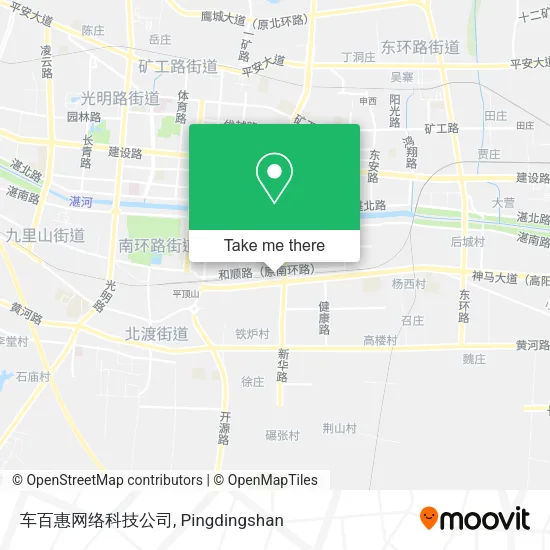 车百惠网络科技公司 map