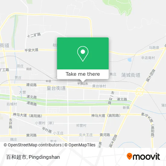 百和超市 map